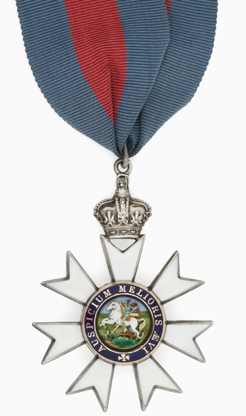 photo of a cmg medal